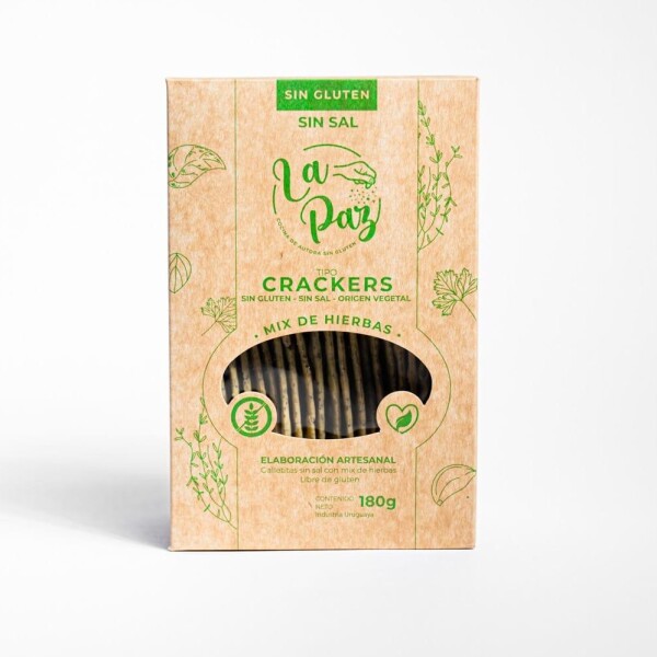 Crackers mix de hierbas s/sal Crackers mix de hierbas s/sal