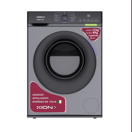 lavasecarropas frontal inverter 12 kg COLOR UNICO