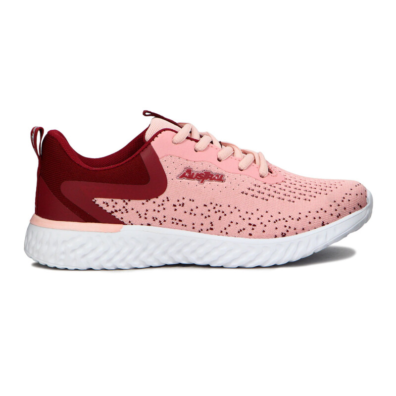 Austral Running Dama /pink-burgundy Rosado-bordo