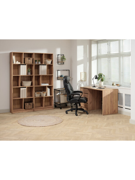 Silla de oficina TJELE polipiel negro Silla de oficina TJELE polipiel negro