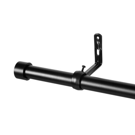 BARROTE DE CORTINA SIMPLE METAL NEGRO UMBRA
