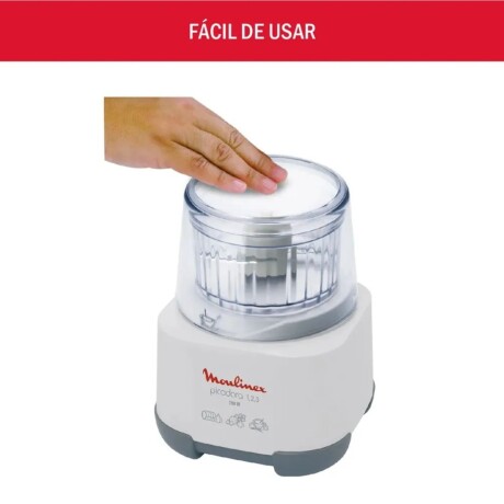 Picadora 1-2-3 Moulinex | 5 en 1 | Corta, pica, tritura, ralla y semibate | Cuchillas de titanio Powelix. Picadora 1-2-3 Moulinex | 5 en 1 | Corta, pica, tritura, ralla y semibate | Cuchillas de titanio Powelix.