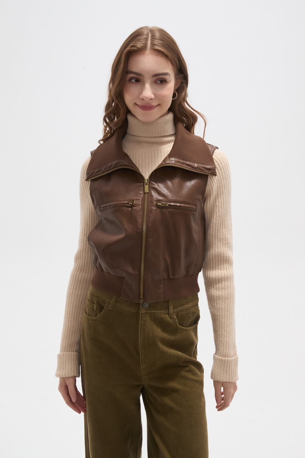 Chaleco Karesh Marron