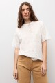 Remera broderie blanco
