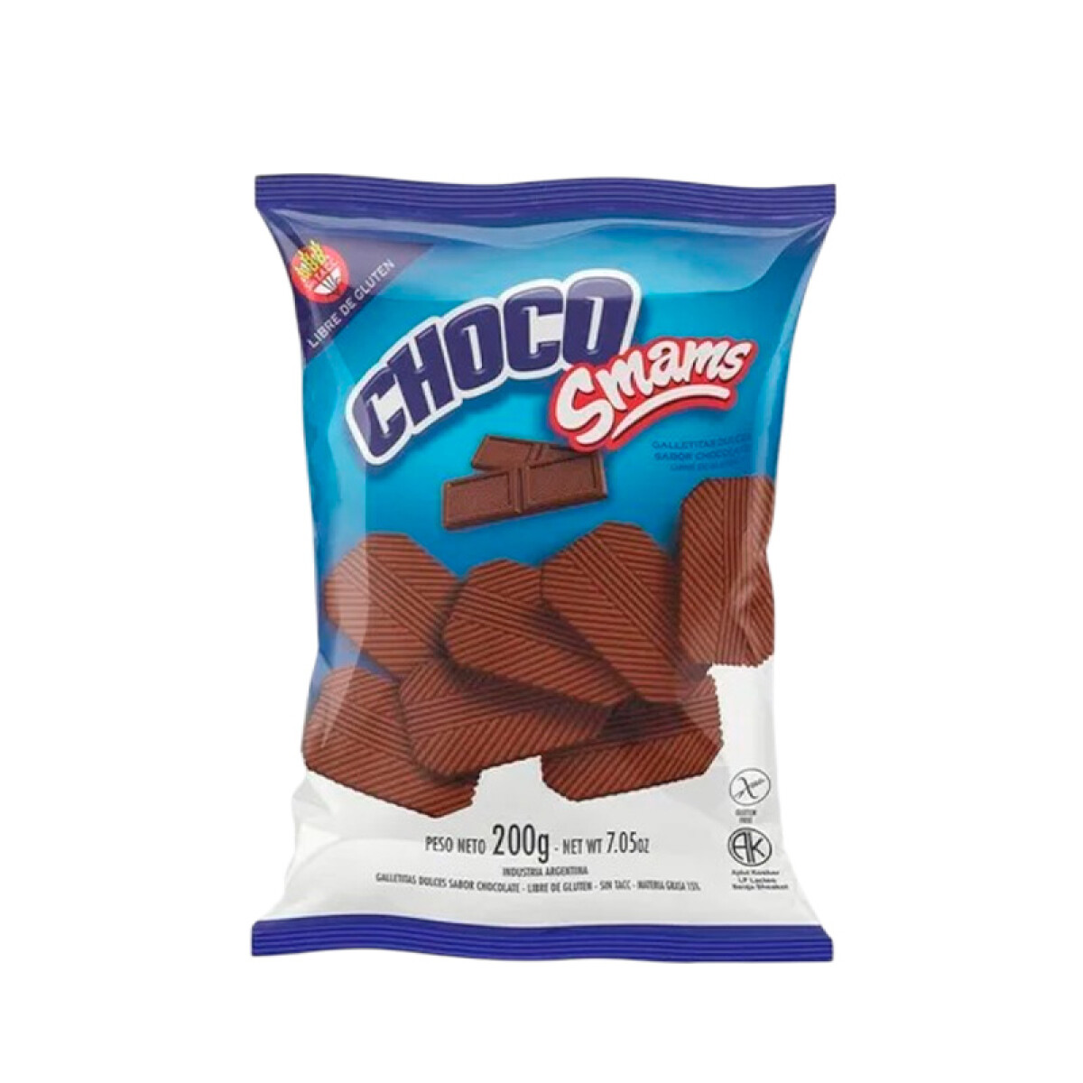Galletitas dulces chocolate Smams 200g 