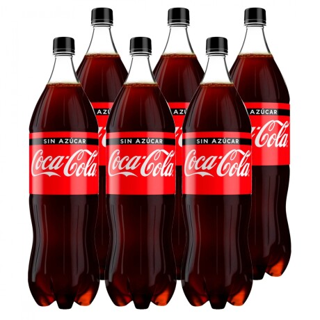 Pack X6 Refrescos Coca Cola sin Azúcar 1.5L 001