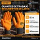 DINGQI GUANTE LATEX INDUSTRIAL XL NARANJA 250MM 55G PAR Dingqi Guante Latex Industrial Xl Naranja 250mm 55g Par