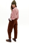 Pantalón Ambar en Corduroy Caramel