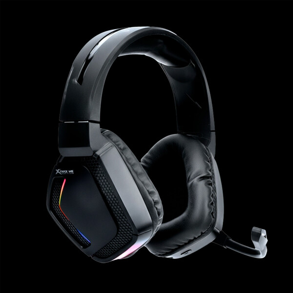 Auriculares Inalámbricos Gamer C/Micrófono Xtrike me Gh-512w Color Negro