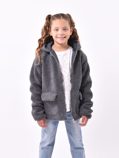CAMPERA SELMA GRIS OSCURO