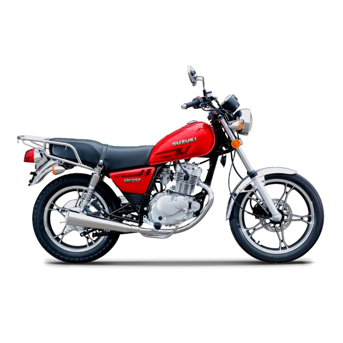 Suzuki GN125F - Rojo - Reserva 
