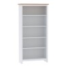 Biblioteca Estantería Lumax Multiuso 5 Estantes madera Blanco