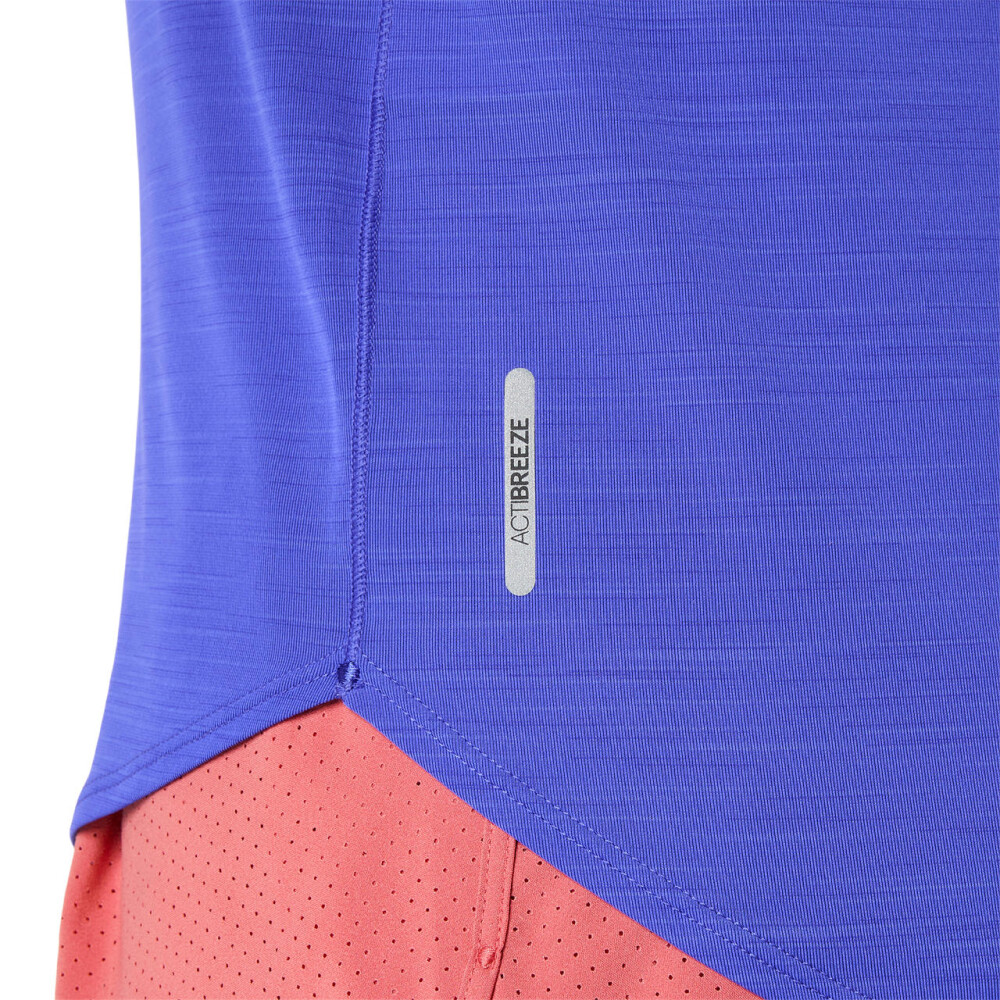 Polos Running Road SS Top Mujer Cobalt Burst