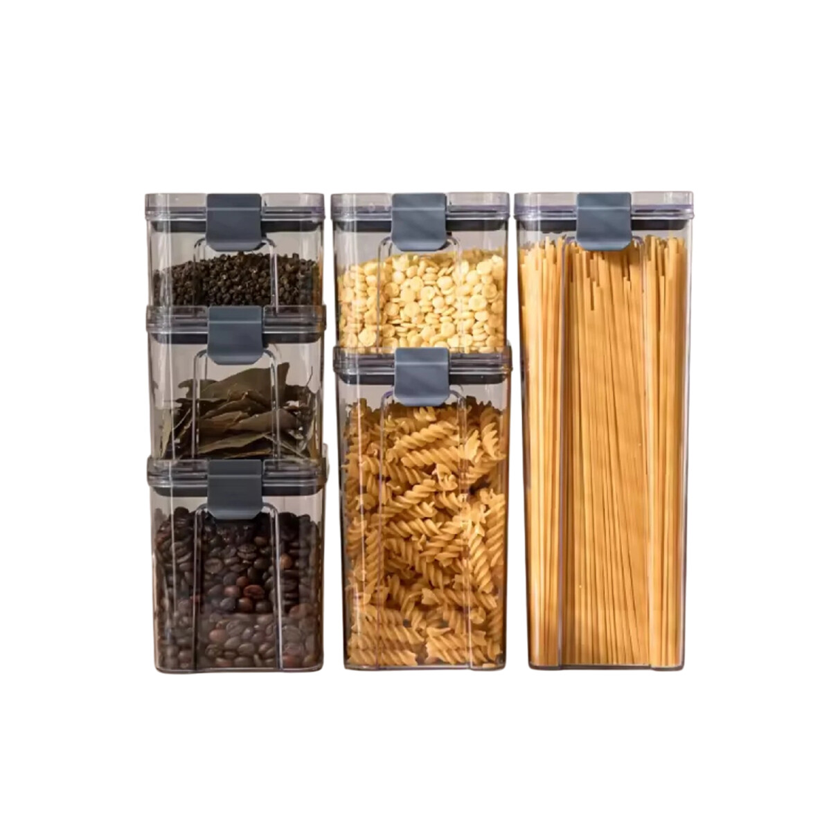 Kit De Contenedores De Cocina X6 