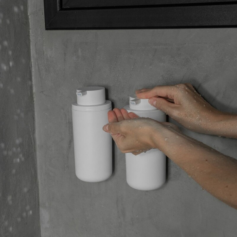 Dispensador de jabón para pared 500 ml Blanco