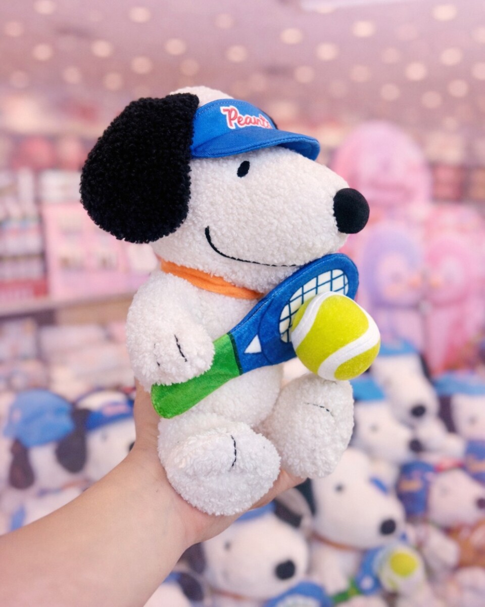Peluche Snoopy sports - tenis 