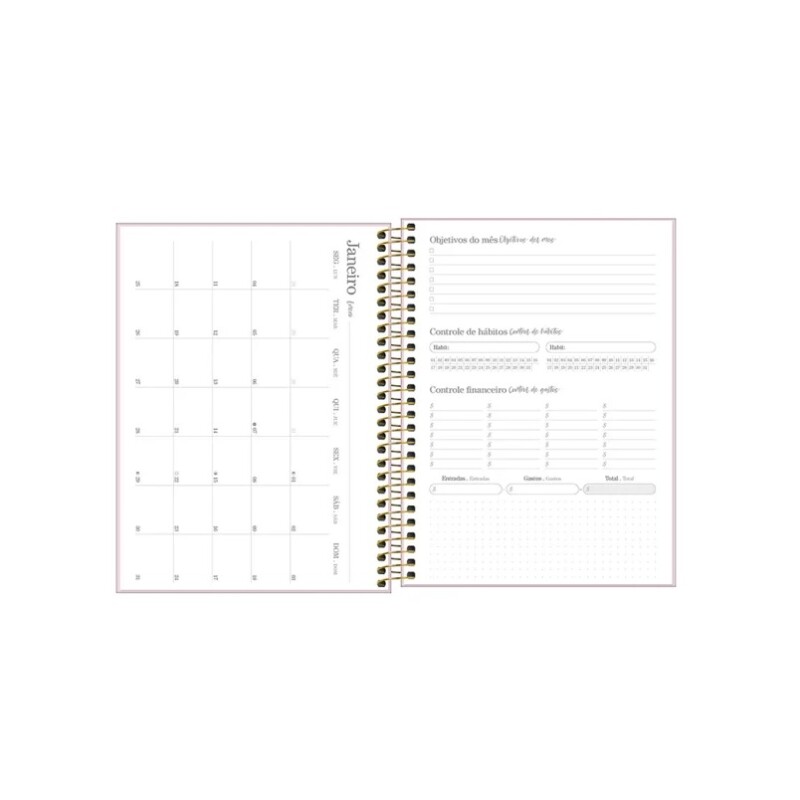 Agenda 2027 Tilibra Vainilla Diaria 17,7 x 24 cm AGENDA TILIBRA LE VANILLE 2027 DIARIA CON ESPIRAL