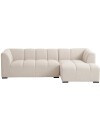 Sofá ALLESE chaise longue derecha beige Sofá ALLESE chaise longue derecha beige