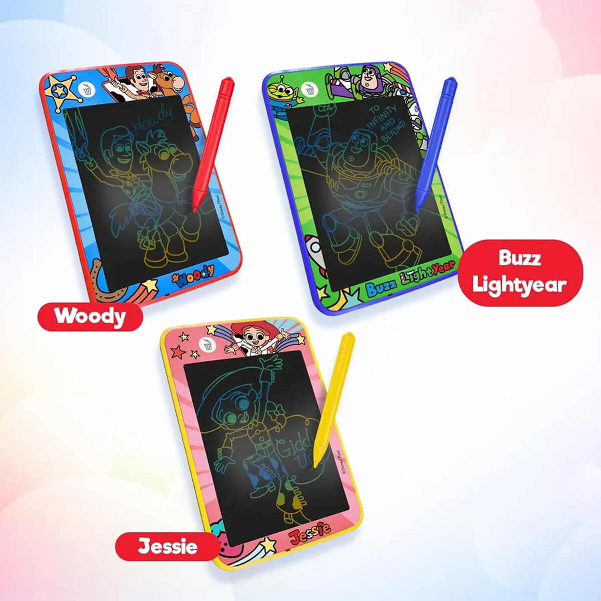 Tableta Mágica Led Toy Story Diseños Surtidos 19 x 11 cm 