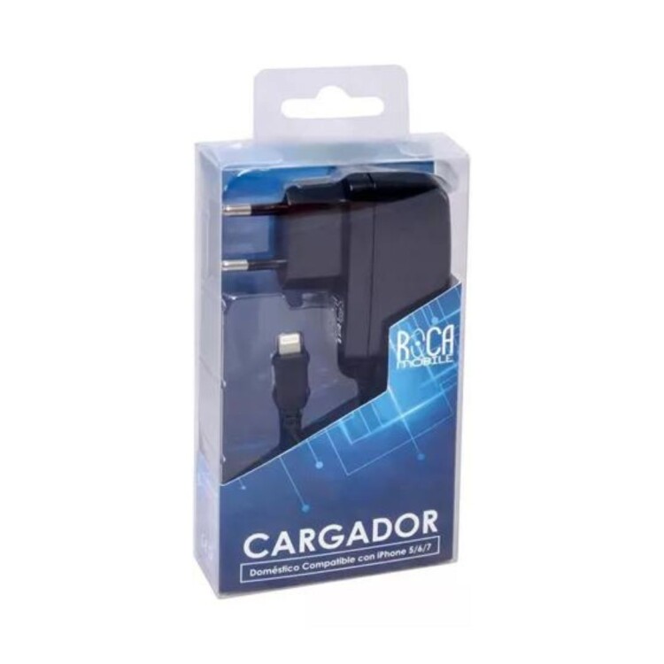 CARGADOR DOMESTICO DE IPHONE 5/6/7 Sin color