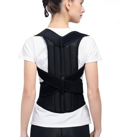 Faja Corrector De Postura Y Lumbar Ortopedica Trabajo Talla XL