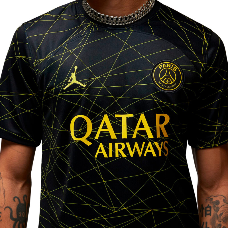 REMERA JORDAN PARIS SAINT-GERMAIN 2023/24 STADIUM Black