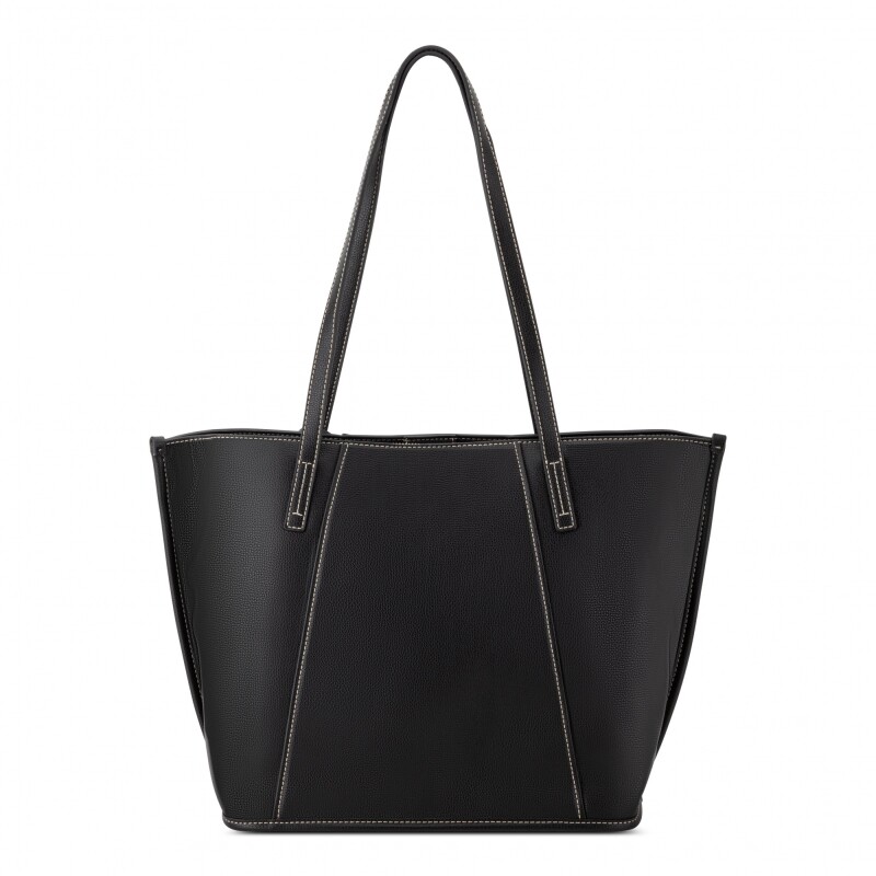 Quincie 3 Comp Tote Black