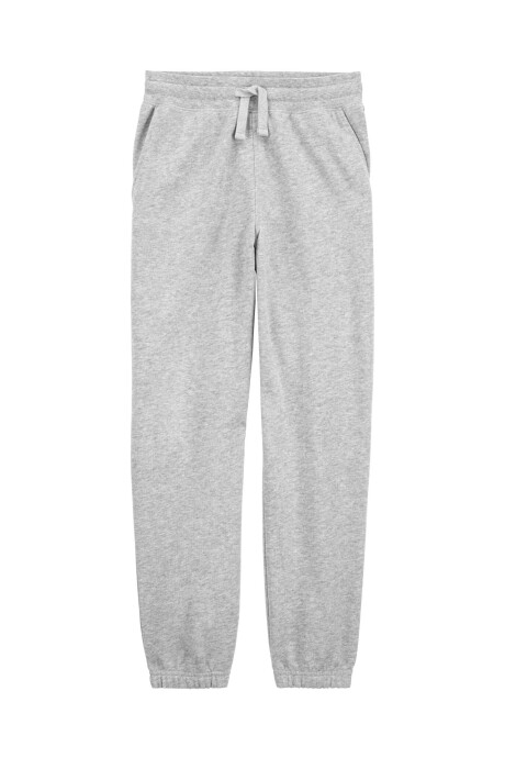 Pantalón deportivo de algodón, con logo, gris. Talles 6-14 Pantalón deportivo de algodón, con logo, gris. Talles 6-14