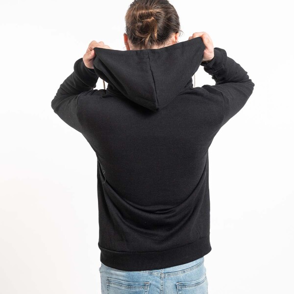 Campera Felpa Black