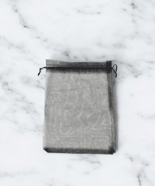 Bolsa organza 12x17 cm. NEGRO