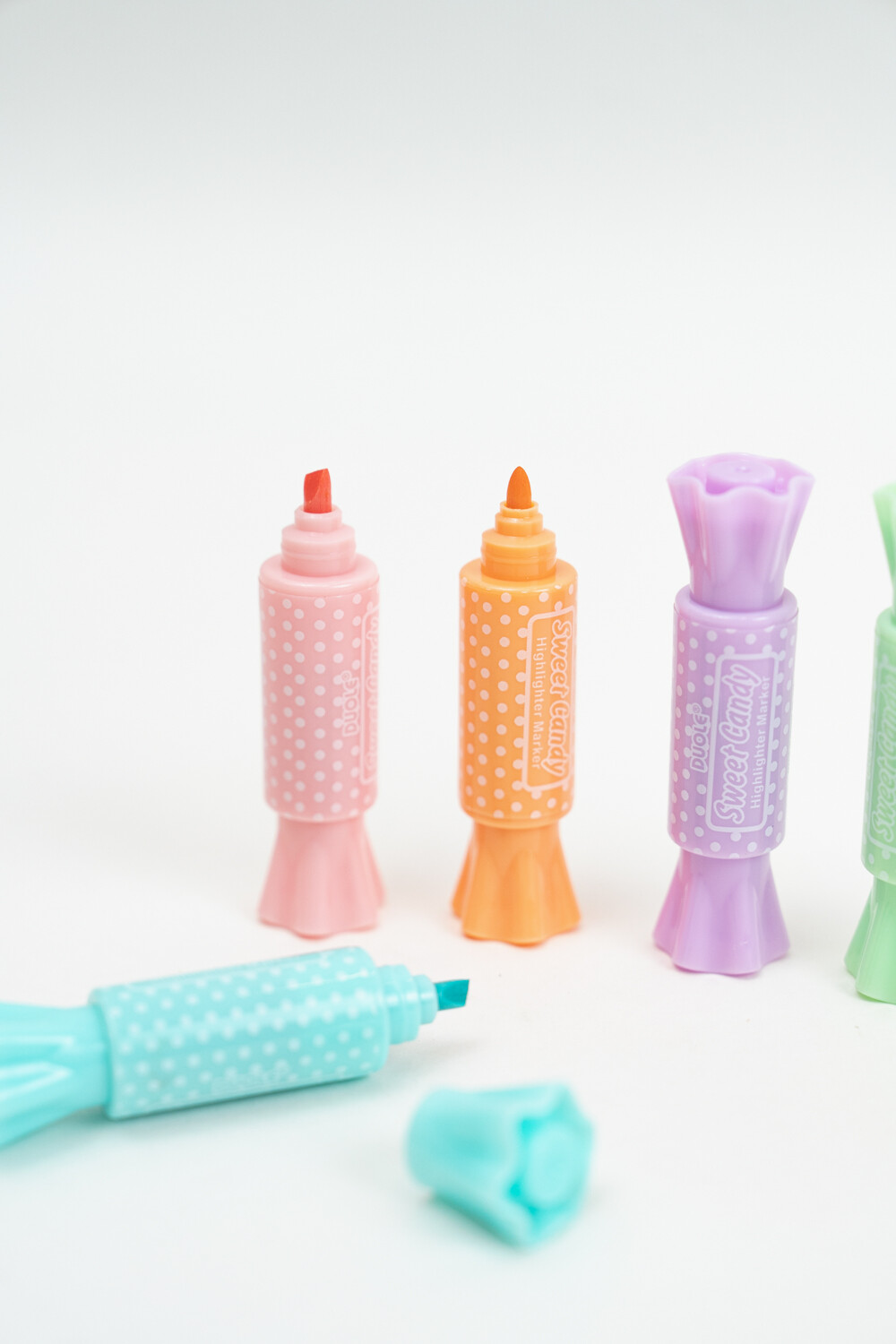 Resaltador Candy, 6 Pcs Color Unico