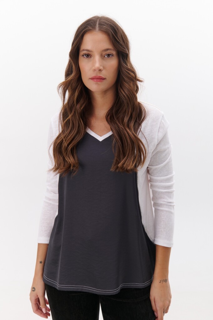 REMERA SANTAS BLANCO