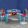 Juego de mesa y sillas para niños Paw Patrol con almacenamiento y 2 sillas incluidas. Juego de mesa y sillas para niños Paw Patrol con almacenamiento y 2 sillas incluidas.