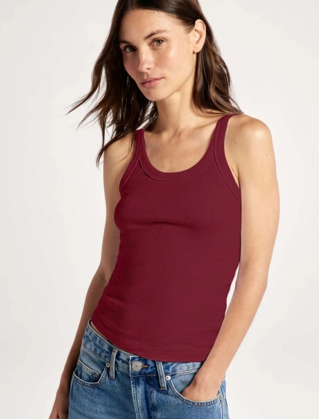 MUSCULOSA BÁSICA SLIM T-SHIRT MUSCULOSA FEM