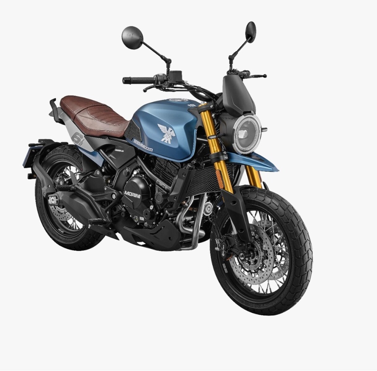 Moto Morini Seiemmezzo SCR 650 - Azul - Reserva 