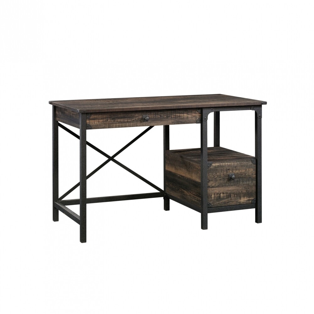 Escritorio con Cajonera - Sauder - Linea Steel River Escritorio con Cajonera - Sauder - Linea Steel River