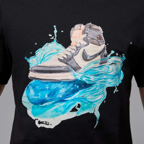 Remera Jordan Flight Essentials AJ1 de Hombre Negro