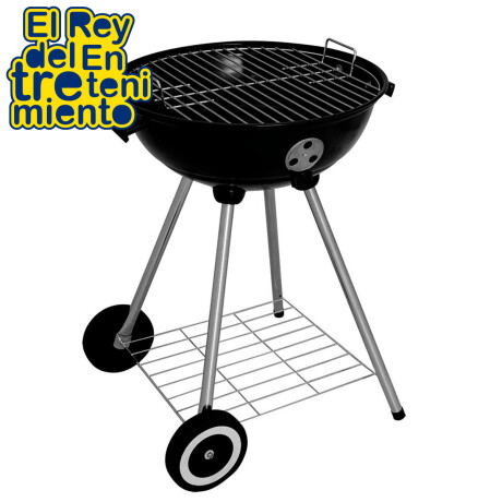 Parrillero Parrilla Portátil Mor Con Tapa Y Ruedas Parrillero Parrilla Portátil Mor Con Tapa Y Ruedas