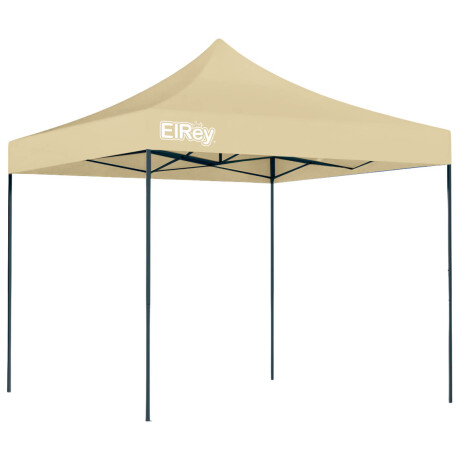 Gazebo 2x2mt Toldo Carpa Uv30 Impermeable Resistente Beige