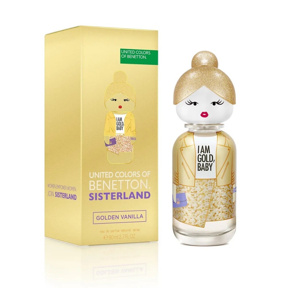 Benetton Sisterland Golden Vanilla Eau de Parfum 80ml - Femenino