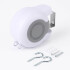 Tendedero Ropa Doble Linea soga 13 Metros Tender Pared Retractil Grande IMBACK Color Blanco Tendedero Ropa Doble Linea soga 13 Metros Tender Pared Retractil Grande IMBACK Color Blanco