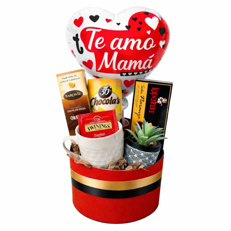 Para Mamá con Amor – Box de Cookies y plantita decorativa Para Mamá con Amor – Box de Cookies y plantita decorativa