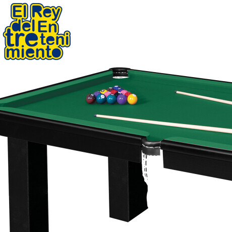 Mesa De Pool Billar Profesional C/ Accesorios 186x108 Mesa De Pool Billar Profesional C/ Accesorios 186x108