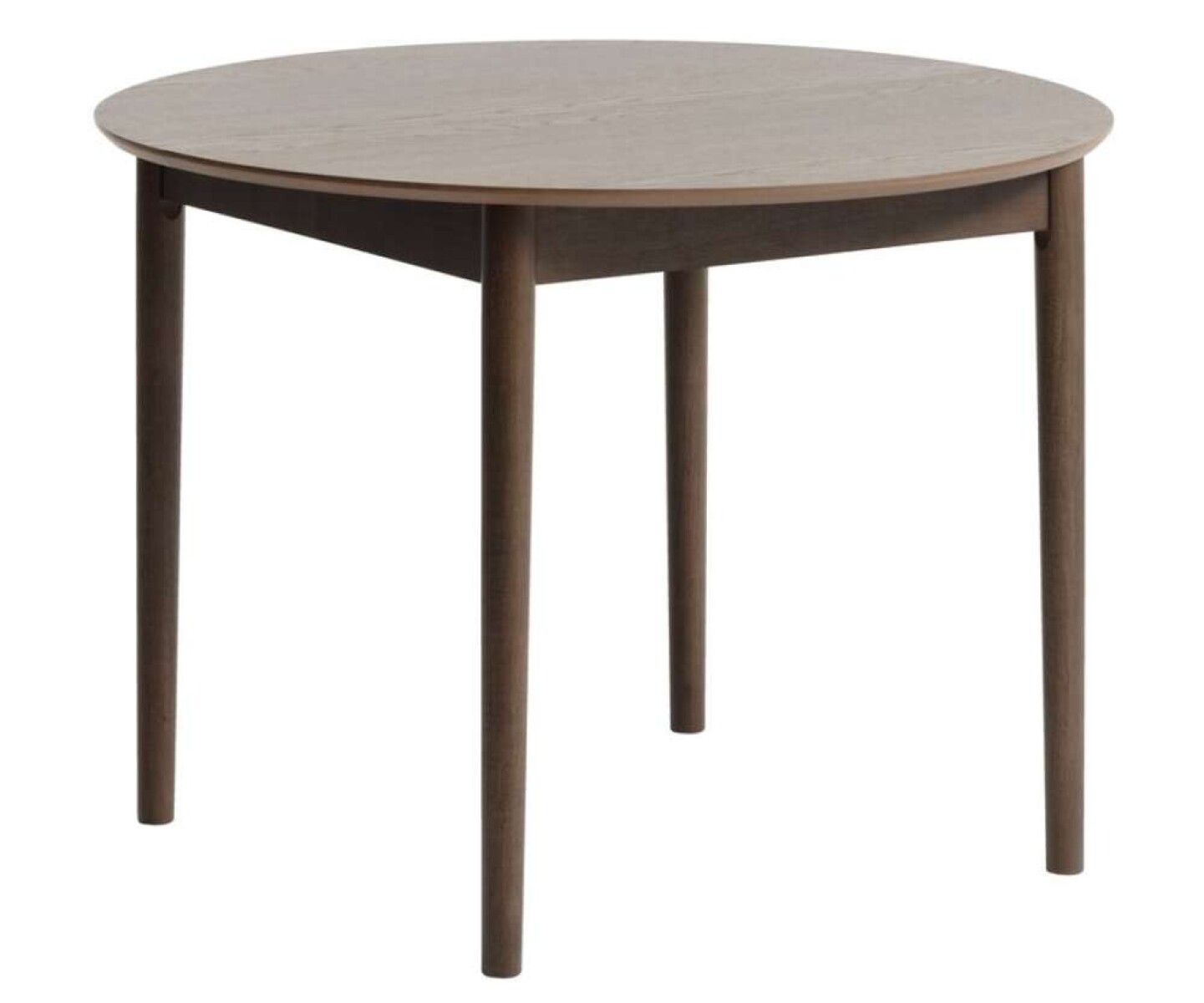 Mesa De Comedor Marstrand Exten Ø110/110X200 - Roble Oscuro 