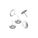 CHINCHES PLATEADOS X 50 UNIDADES GRIS