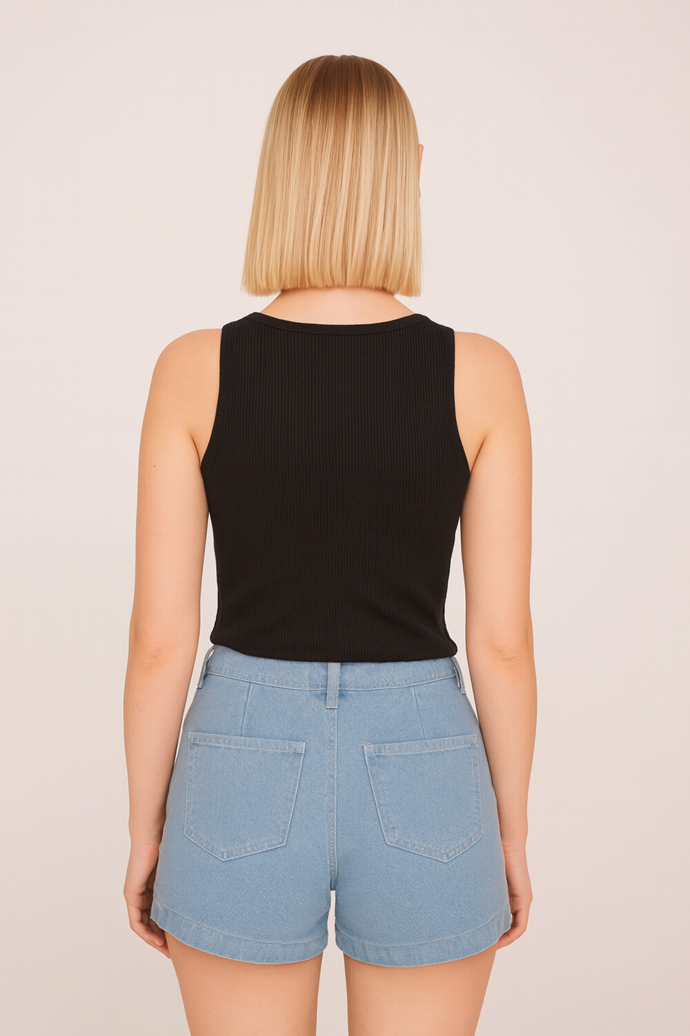 Musculosa Carela Negro