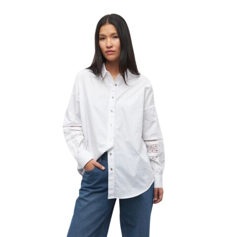 CAMISA ERNA XS-XL BLANCO