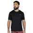 TSHIRT MEN POLY/SPX EVERLAST GLACIER BK M6 NEGRO