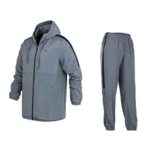 CONJUNTO WV MEN TRNG gris gar GRIS CLARO/NEGRO/NARANJA