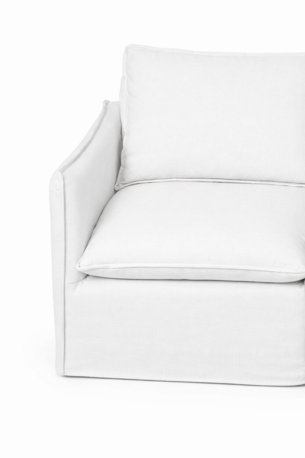 Sofá Brisa, 3 Cuerpos Crudo / Natural